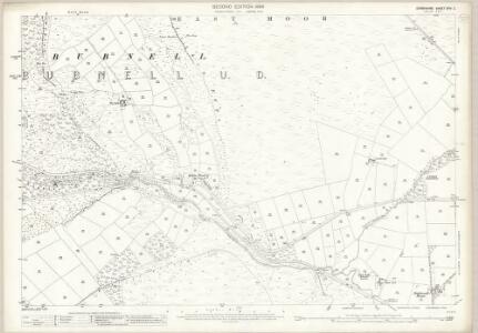 Derbyshire XXIV.2 (includes: Baslow and Bubnell; Brampton; Curbar) - 25 Inch Map