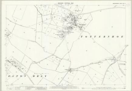 Bedfordshire XXXII.5 (includes: Dunstable; Eaton Bray; Edlesborough; Totternhoe) - 25 Inch Map