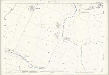 Essex (1st Ed/Rev 1862-96) XLIII.14 (includes: Chignall; Roxwell; Writtle) - 25 Inch Map
