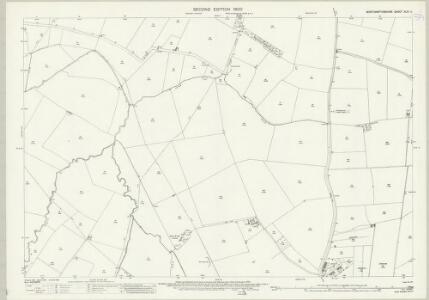 Northamptonshire XLVI.11 (includes: Bozeat; Easton Maudit; Grendon; Strixton; Wollaston) - 25 Inch Map