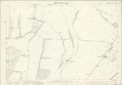 Berkshire XXXIII.4 (includes: East Garston; Hungerford; Kintbury; Lambourn; West Shefford) - 25 Inch Map