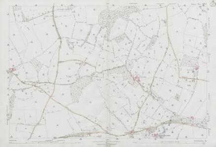 Somerset LXXV.2 (includes: Bratton Seymour; Compton Pauncefoot; Holton; Maperton; Yarlington) - 25 Inch Map