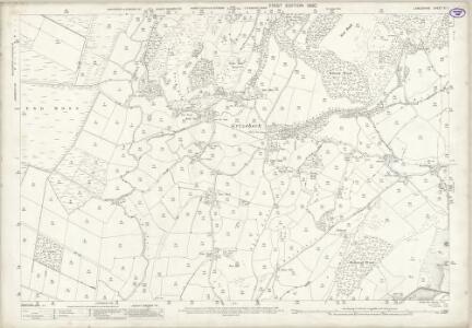 Lancashire XI.1 (includes: Angerton; Broughton West; Kirkby Ireleth) - 25 Inch Map