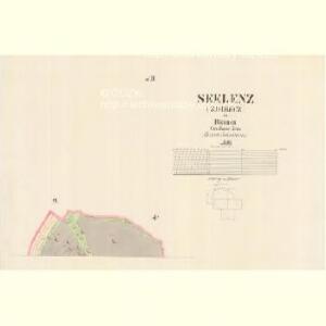 Seelenz (Zdirecz) - c9350-1-006 - Kaiserpflichtexemplar der Landkarten des stabilen Katasters