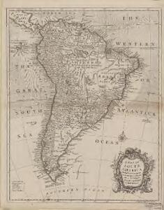 A map of South America with all the European settlements & whatever else is remarkable : from the latest & best observations