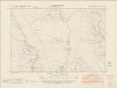 Brecknockshire XV.SW - OS Six-Inch Map