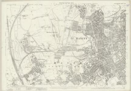 Staffordshire XII.13 (includes: Newcastle Under Lyme; Stoke On Trent) - 25 Inch Map