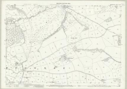Devon XLII.2 (includes: Ashreigney; Burrington) - 25 Inch Map