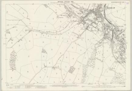 Buckinghamshire XXXIX.13 (includes: Chartridge; Chesham; Chesham Bois) - 25 Inch Map