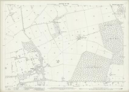 Berkshire XXXVIII.7 (includes: Hurst St Nicholas; Waltham St Lawrence; Wokingham Without) - 25 Inch Map