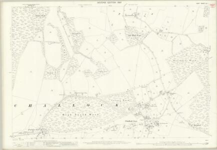 Kent LV.1 (includes: Challock; Wye) - 25 Inch Map
