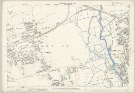 Essex (1st Ed/Rev 1862-96) LXXIII.12 (includes: Barking; East Ham) - 25 Inch Map