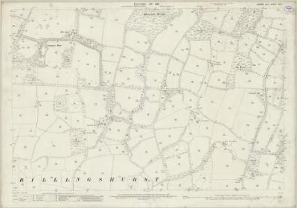 Sussex XXIV.1 (includes: Billingshurst) - 25 Inch Map