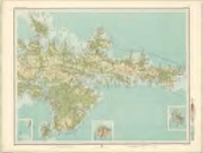 Shetland, Southern - Bartholomew's 'Survey Atlas of Scotland'