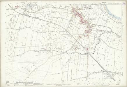 Yorkshire V.14 (includes: Cotherstone; Hunderthwaite; Marwood) - 25 Inch Map