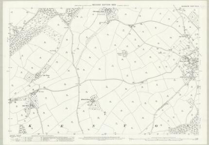 Devon XCII.15 (includes: Kenton; Powderham) - 25 Inch Map