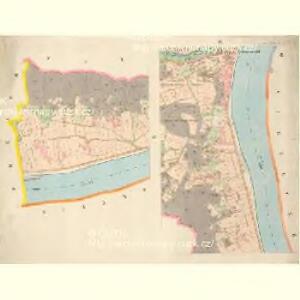 Aussig - c8272-1-006 - Kaiserpflichtexemplar der Landkarten des stabilen Katasters