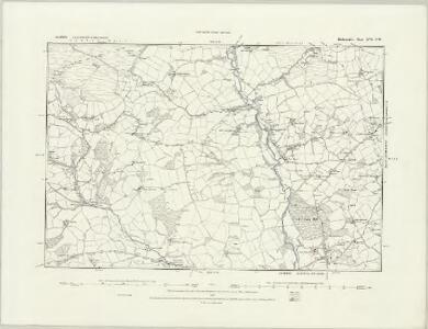 Radnorshire XV.NE - OS Six-Inch Map