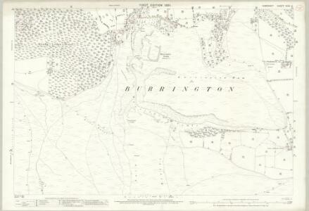 Somerset XVIII.6 (includes: Blagdon; Burrington; Churchill; Shipham) - 25 Inch Map