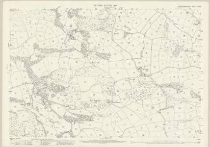 Montgomeryshire XIV.13 (includes: Llanerfyl; Llanfair Caereinion; Llangynyw) - 25 Inch Map