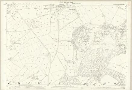 Caernarvonshire V.1 (includes: Llandudno Cum Eglwys Rhos) - 25 Inch Map