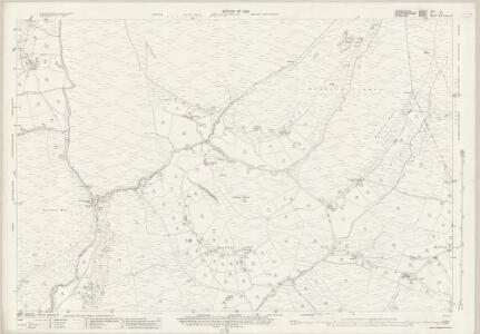 Derbyshire XXI.11 (includes: Hartington upper Quarter; Quarnford; Wildboarclough) - 25 Inch Map
