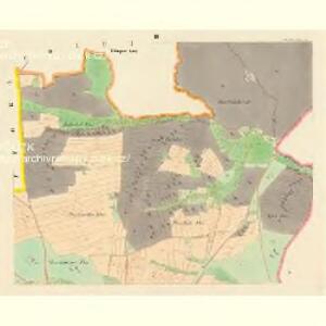 Tschihana (Czihana) - c1010-1-003 - Kaiserpflichtexemplar der Landkarten des stabilen Katasters
