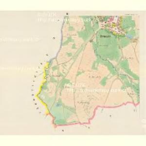 Drosau (Stražow) - c7409-1-003 - Kaiserpflichtexemplar der Landkarten des stabilen Katasters