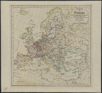 [Geschichtlich-geographischer Atlas von Europa :] XI. Karte von Europa nach Beendigung des Nordischen Krieges im Jahre 1723
