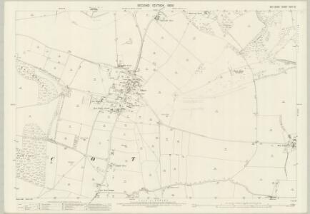Wiltshire XXXV.12 (includes: Huish; Pewsey; Wilcot) - 25 Inch Map