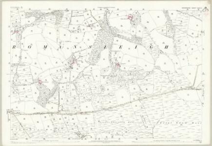 Devon XXXII.6 (includes: Chumleigh; Meshaw; Romansleigh) - 25 Inch Map
