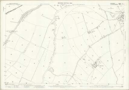 Wiltshire V.11 (includes: Castle Eaton; Down Ampney; Latton; Marston Meysey) - 25 Inch Map