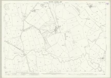 Dorset XIII.1 (includes: Lydlinch; Stalbridge; Stourton Caundle; Sturminster Newton) - 25 Inch Map