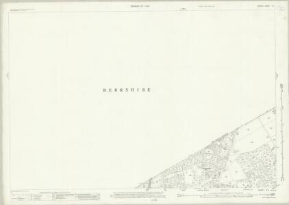Surrey X.5 (includes: Windlesham; Winkfield) - 25 Inch Map