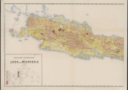 Geologische overzichtskaart van Java en Madoera