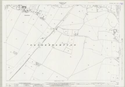 Wiltshire LXVI.14 (includes: Netherhampton; Quidhampton; Wilton) - 25 Inch Map