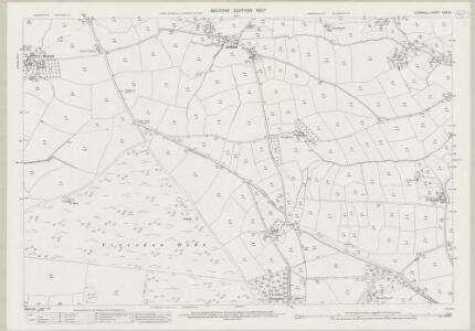 Cornwall XXIX.15 (includes: Callington; St Dominick; St Mellion) - 25 Inch Map