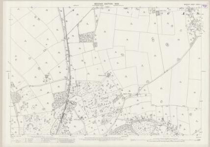 Norfolk LXXXIV.7 (includes: Caston; Griston; Stow Bedon; Thompson) - 25 Inch Map