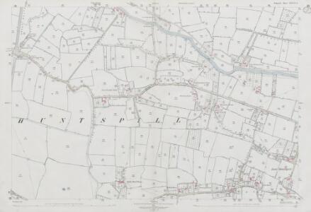 Somerset XXXVIII.8 (includes: East Huntspill; West Huntspill) - 25 Inch Map