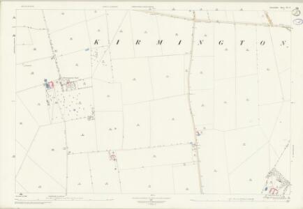 Lincolnshire XX.8 (includes: Barnetby Le Wold; Brocklesby; Kirmington; Melton Ross) - 25 Inch Map
