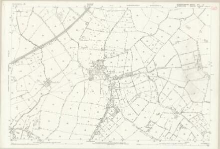Staffordshire XVI.16 (includes: Madeley; Maer; Woore) - 25 Inch Map