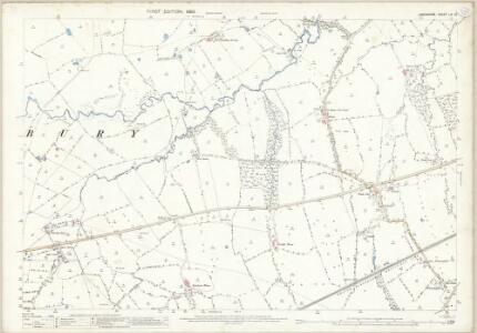 Lancashire LIV.16 (includes: Billington; Dinckley; Salesbury; Wilpshire) - 25 Inch Map