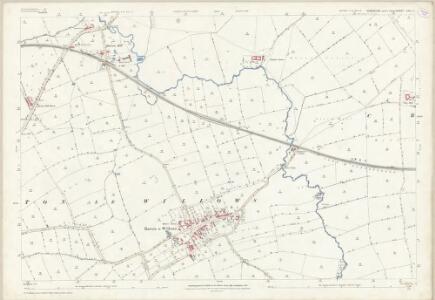 Yorkshire CXLI.11 (includes: Barton Le Willows; Crambe; Foston; Whitwell On The Hill) - 25 Inch Map