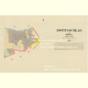 Mottaschlag - c4530-1-002 - Kaiserpflichtexemplar der Landkarten des stabilen Katasters
