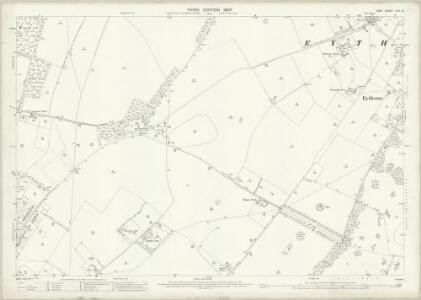 Kent LVII.12 (includes: Coldred; Eythorne; Sibertswold) - 25 Inch Map