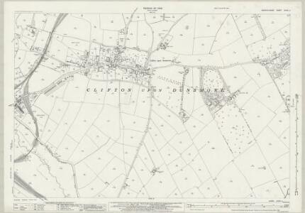 Warwickshire XXVIII.4 (includes: Clifton upon Dunsmore; Rugby) - 25 Inch Map