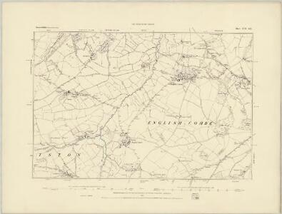 Somerset XIII.SW - OS Six-Inch Map