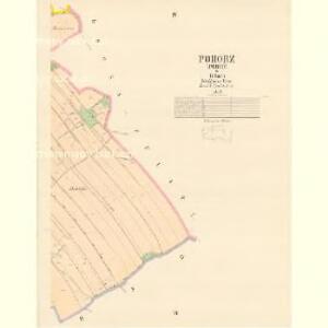 Pohorz (Pohoř) - c5951-1-004 - Kaiserpflichtexemplar der Landkarten des stabilen Katasters