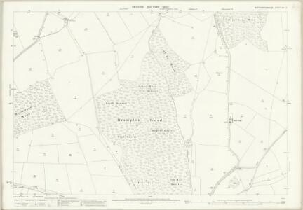 Northamptonshire XVI.11 (includes: Brampton Ash; Braybrooke; Stoke Albany; Wilbarston) - 25 Inch Map