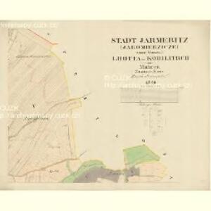 Jarmeritz (Jaromierzicze) - m1043-1-006 - Kaiserpflichtexemplar der Landkarten des stabilen Katasters